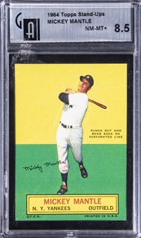 1964 Topps Stand-Ups Mickey Mantle - GAI NM-MT+ 8.5